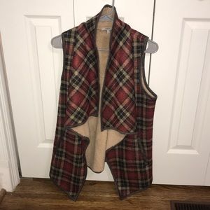 Plaid Vest